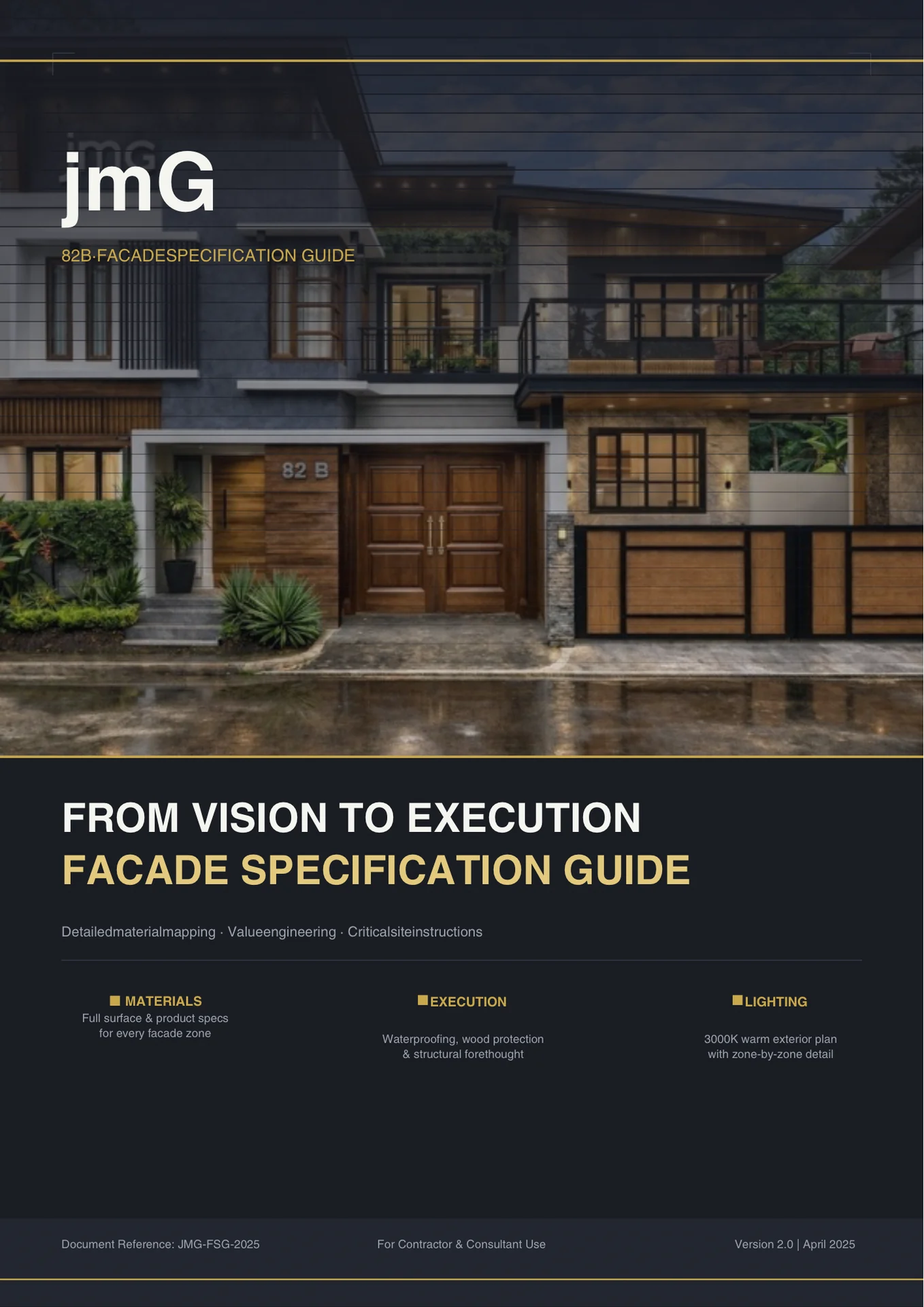 Facade specification guide from vision to execution for Cagayan de Oro homes
